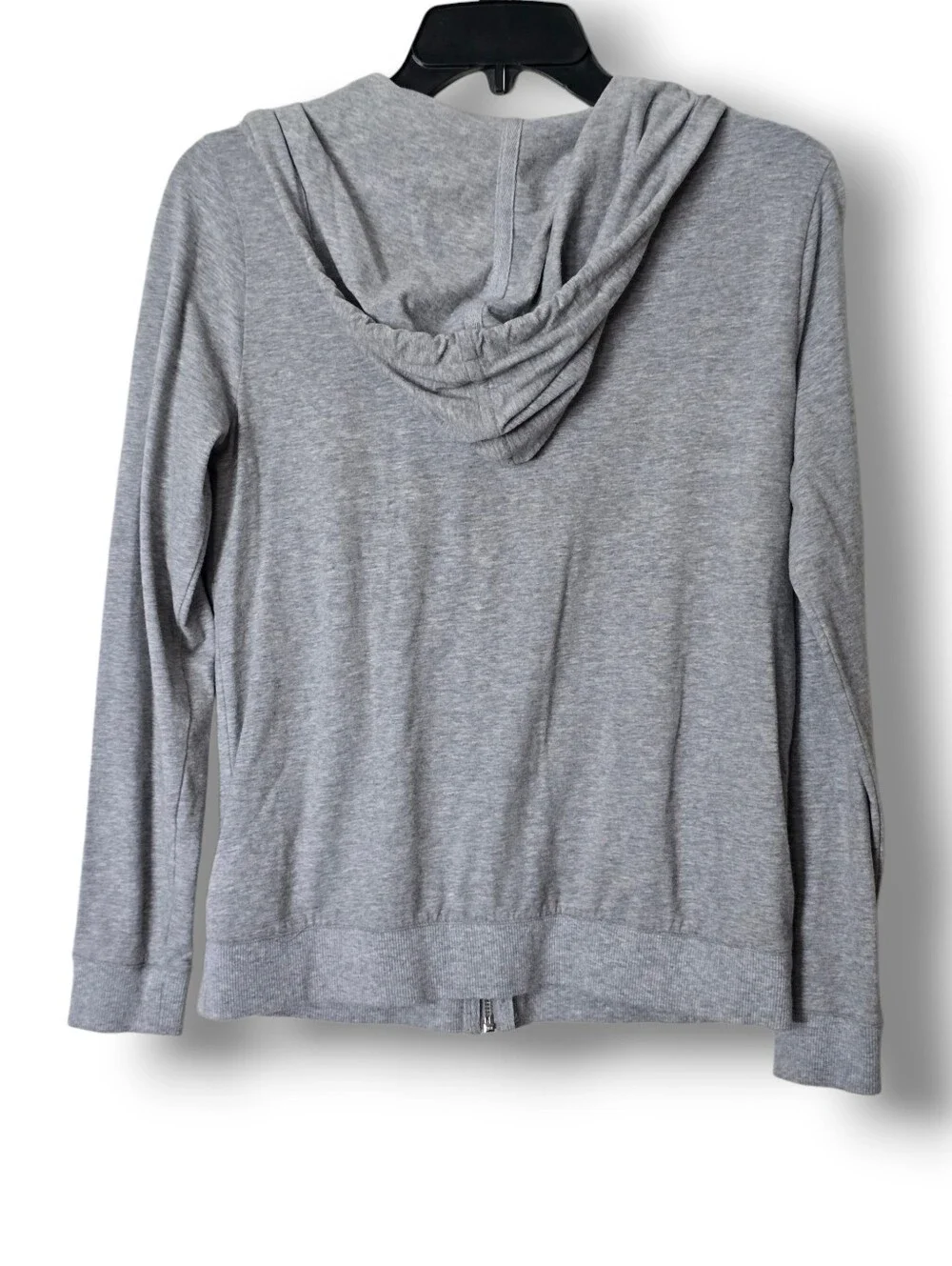 Michael Kors Gray Full Zip Casual Lounge Logo Hoodie Jacket - Size Small